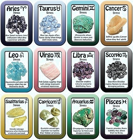Healing Crystals For Your Zodiac Sign Stress